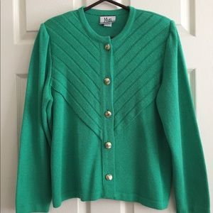 Vintage MITA Cardigan 1X - 1980’s NWOT